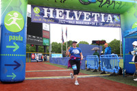 2022 Helvetia Half:  Finish Line:  1:00:00-1:09:59