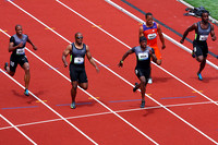 Men 100m Semi-final heat 1