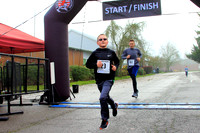 2020 Cascade Half:  2 mile Finish