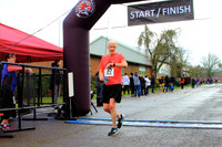 2020 Cascade Half:  Half Finish:  1:09:55-1:39:59