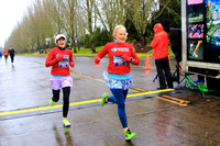 2021 PRC Winter 5k Series #1 Finish:  25:01 - 30:00